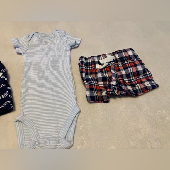 Carter's Blue and White Outfits-Dinosaur - Picture 5 of 7